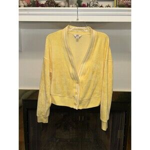 Joy Lab Yellow Small Cardigan